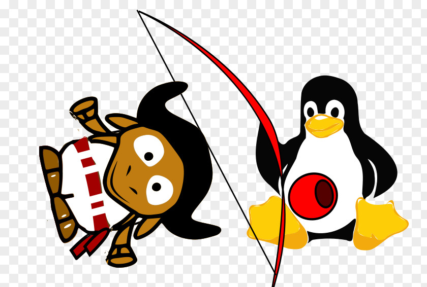 Gun Penguin Tuxedo Linux Clip Art PNG