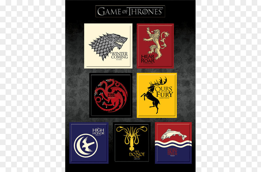Season 2 House LannisterNoble Throne Stark Targaryen Craft Magnets Game Of Thrones PNG