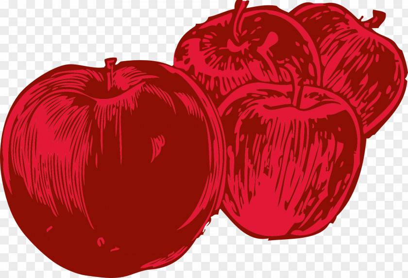 A Bunch Of Red Apples Apple Royalty-free Clip Art PNG