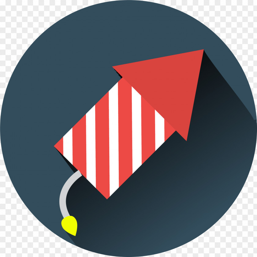 Cartoon Red Rocket Logo Brand Font PNG