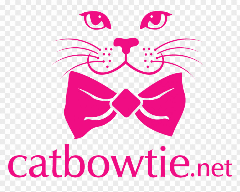 Cat Pink Necktie Bow Tie Scarf PNG