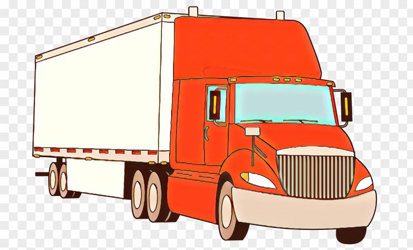 Commercial Vehicle Freight Transport Land Truck Motor Trailer PNG