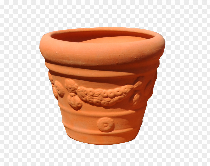 Design Ceramic Flowerpot Artifact PNG