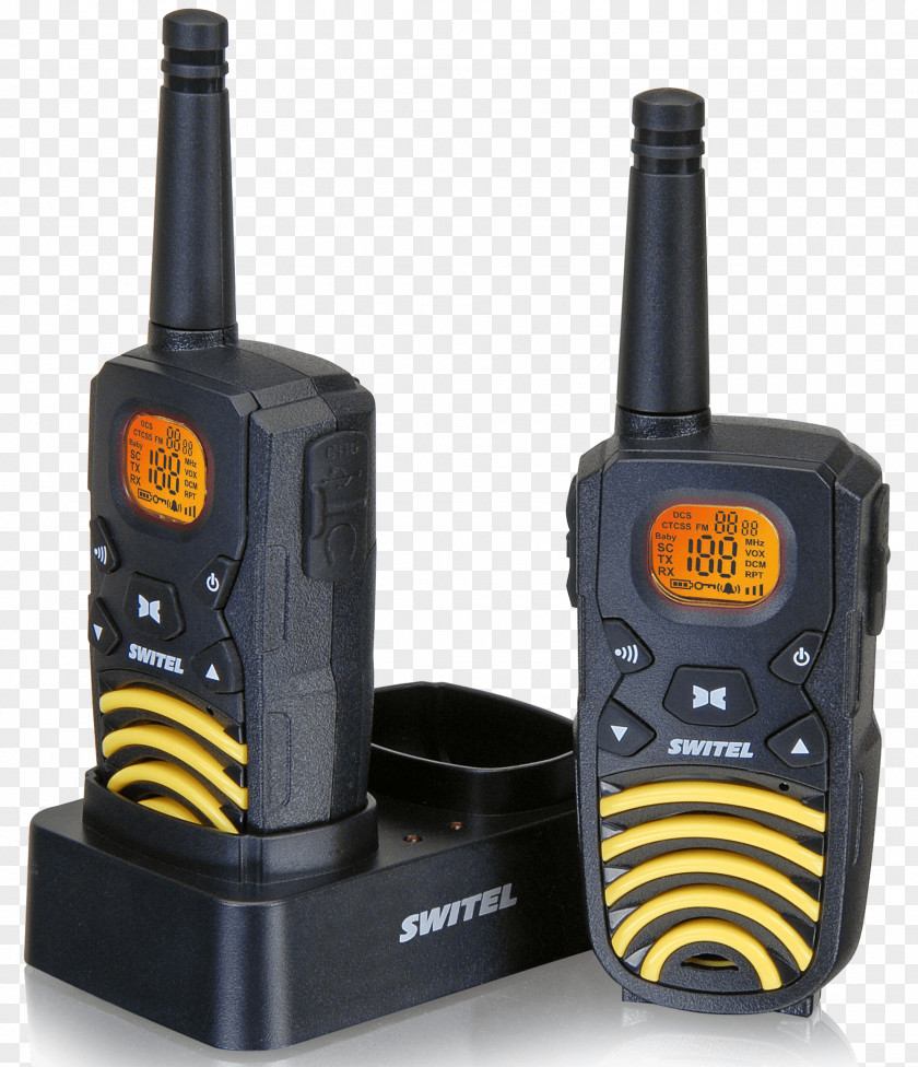 Pack Of 2 PMR446 Walkie-talkie PMR Funkgeräte Set Schwarz-orangeSwitel WTC570 SportpackWalkie Talkie SWITEL WTC 2700B 8-channel Two-way Radio PNG