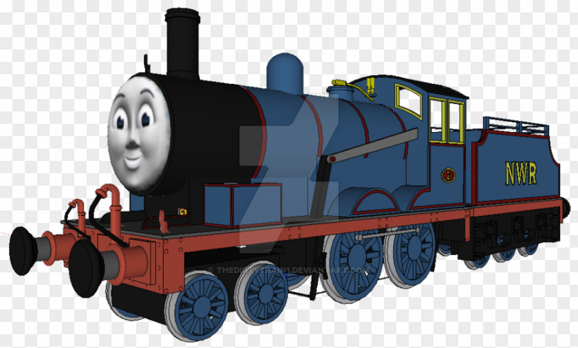 Train Thomas Edward The Blue Engine Locomotive PNG
