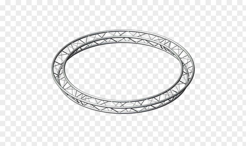 Truss Metal Light Circle Structure PNG