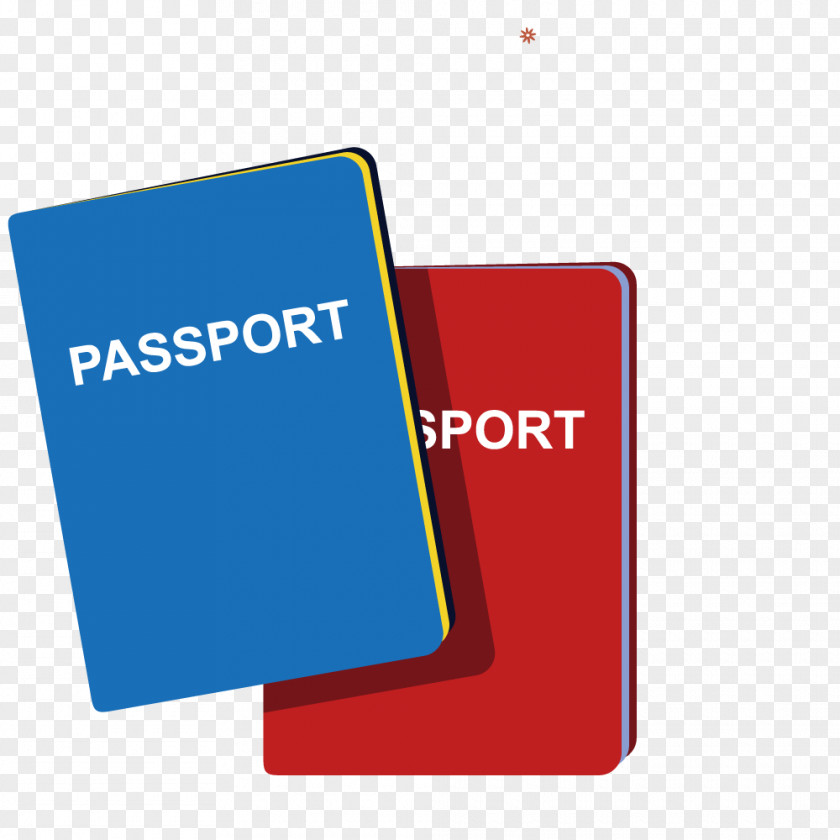Vector Shapes Passport Book Travel Visa PNG