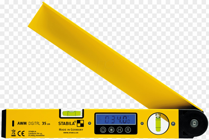 Angle Protractor Stabila Bubble Levels Tool PNG