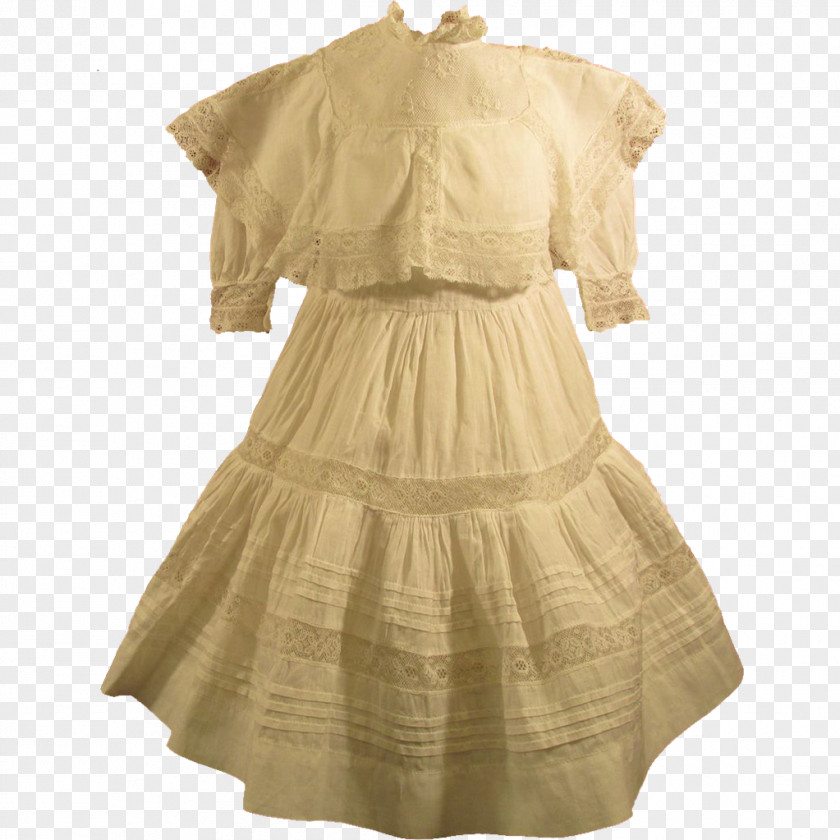 Petticoat Breeches Beige Neck Dress PNG