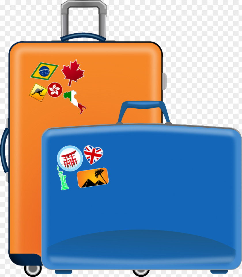 Suitcase Baggage Travel Clip Art PNG