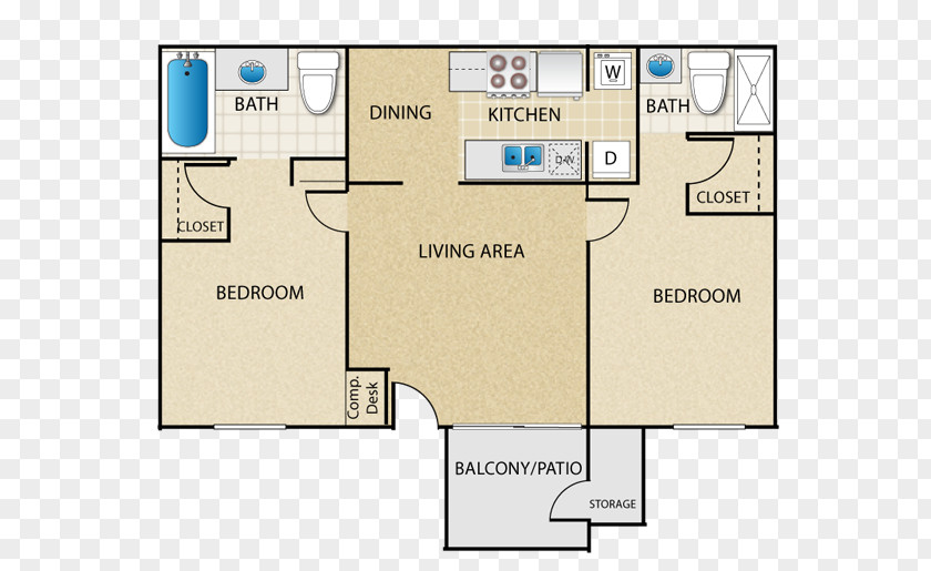 Apartment The Place At Edgewood Apartments MCLife Tucson Creekside Canyon Ridge PNG