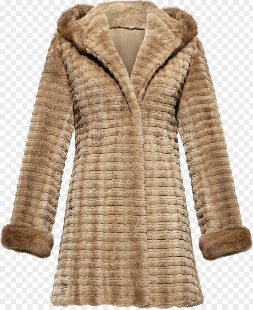 Coat Fur Clothing Shearling PNG