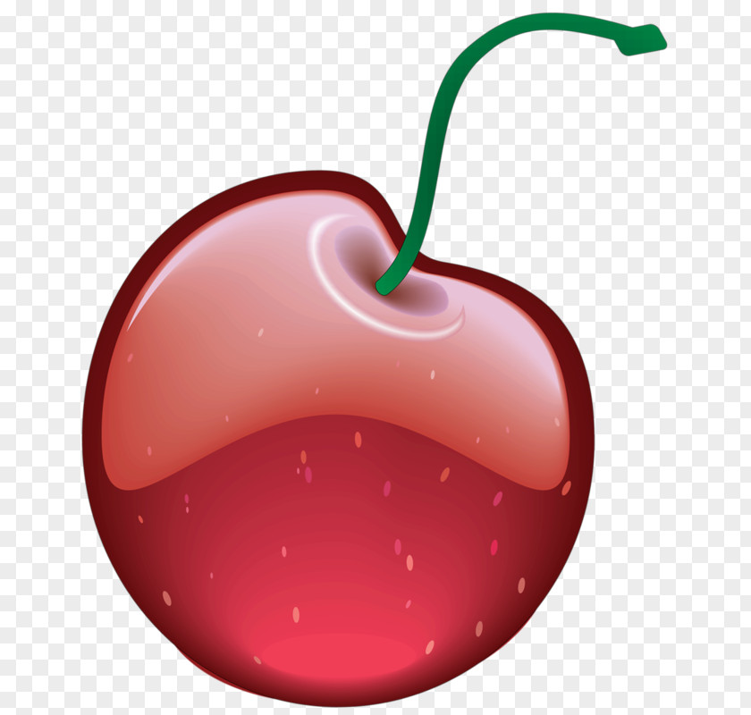 Hand-painted Cherry Centerblog Clip Art PNG