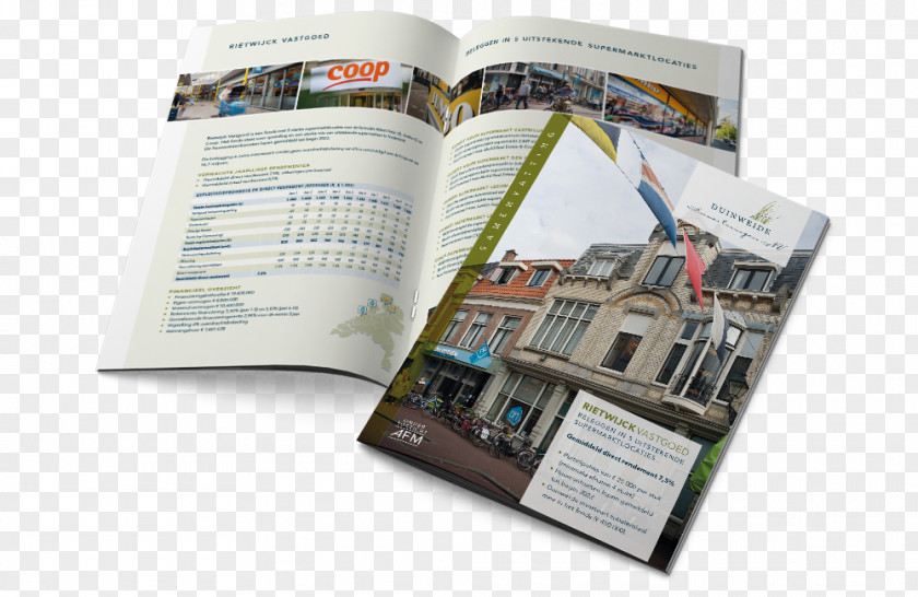 Pamphlet Brochure DM Creatieve Communicatie Advertising Direct Marketing PNG