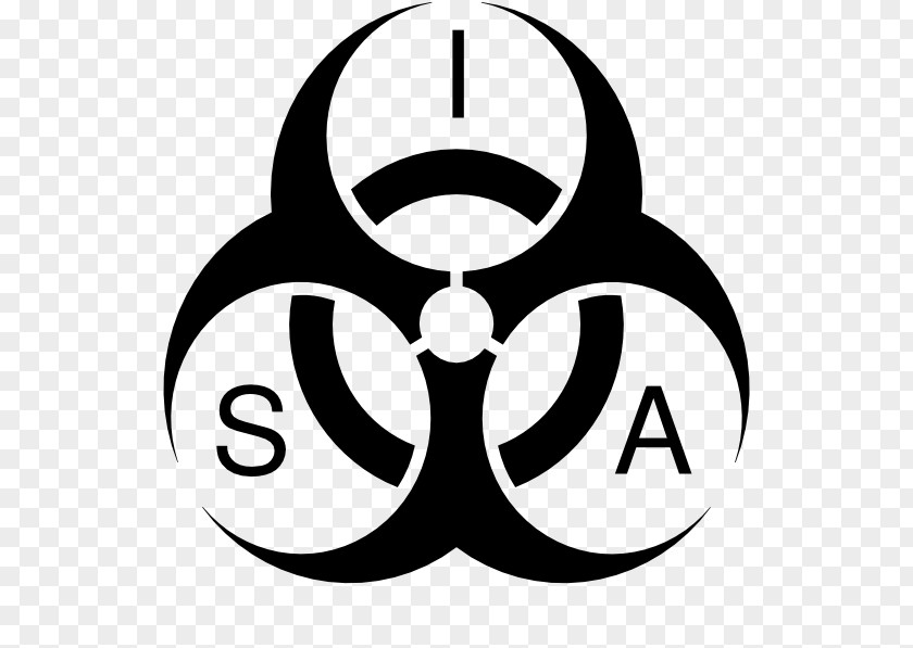 Symbol Biological Hazard Sticker PNG