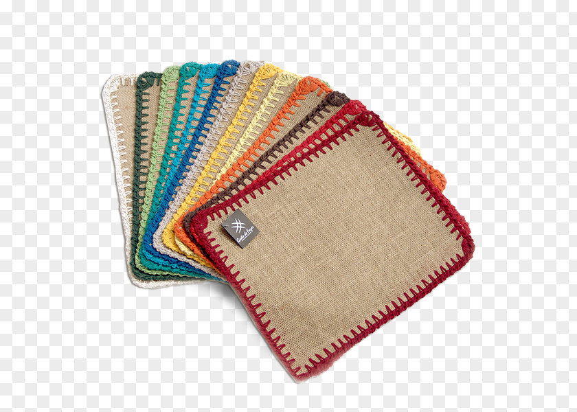 Table Textile Place Mats Corchorus Capsularis Crochet PNG
