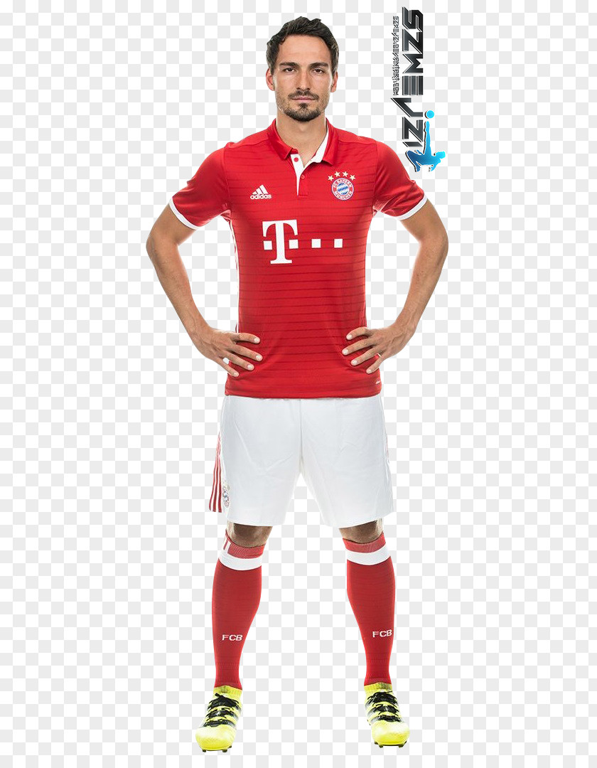 Mats Hummels FC Bayern Munich Jersey Football Player PNG