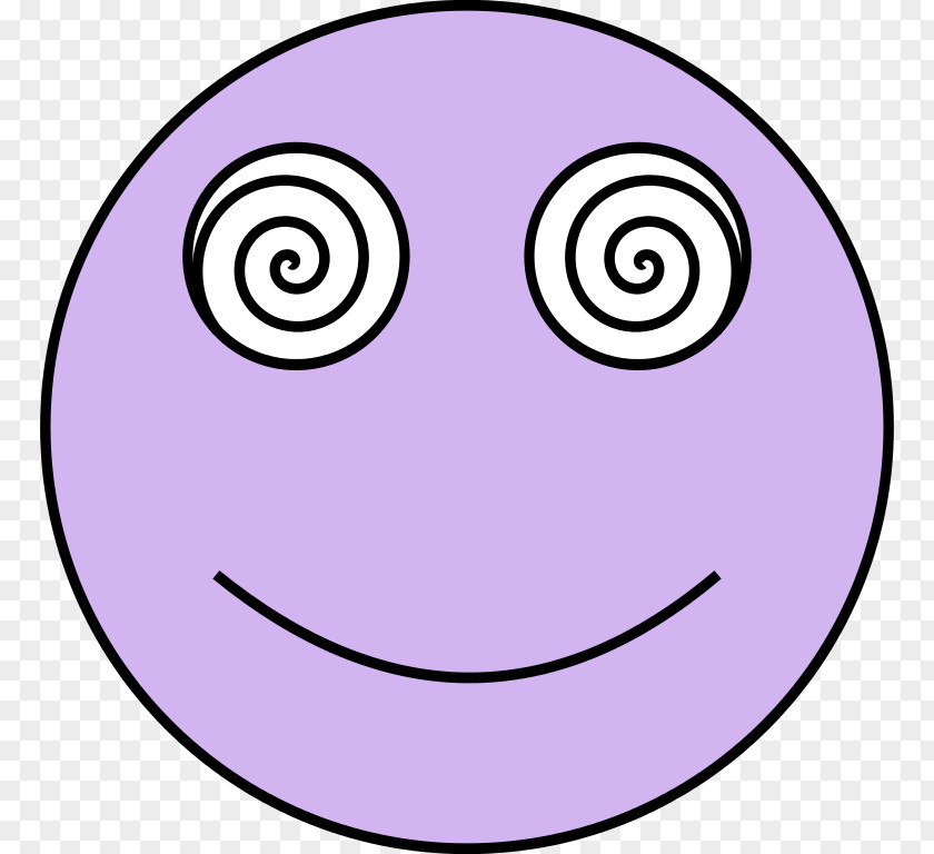 Smiley Psychedelia Clip Art PNG