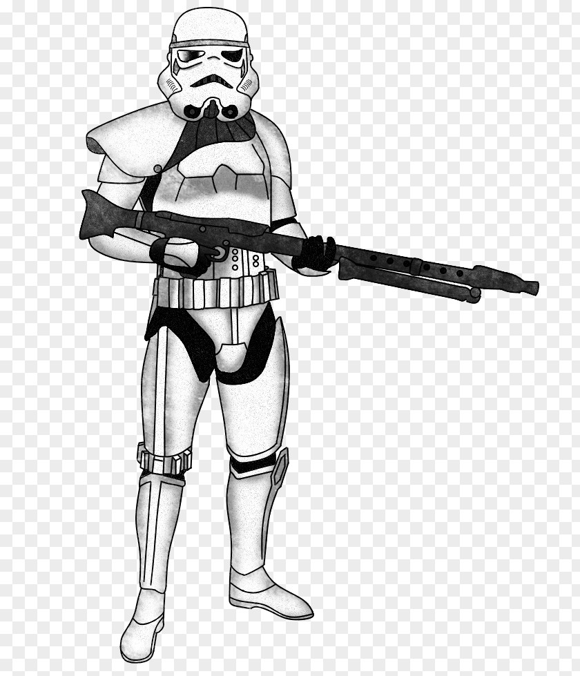 Stormtrooper Drawing Art Pauldron Blaster PNG