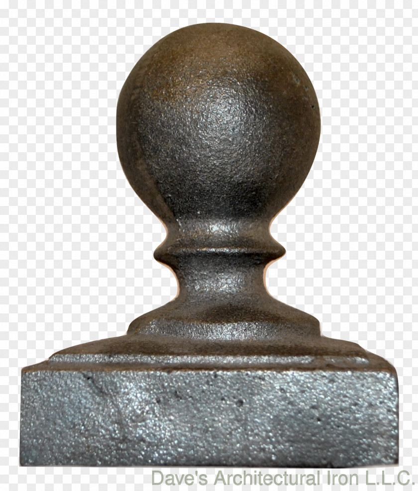 Acorn Finials Cast Iron CT Post Connecticut Baluster PNG