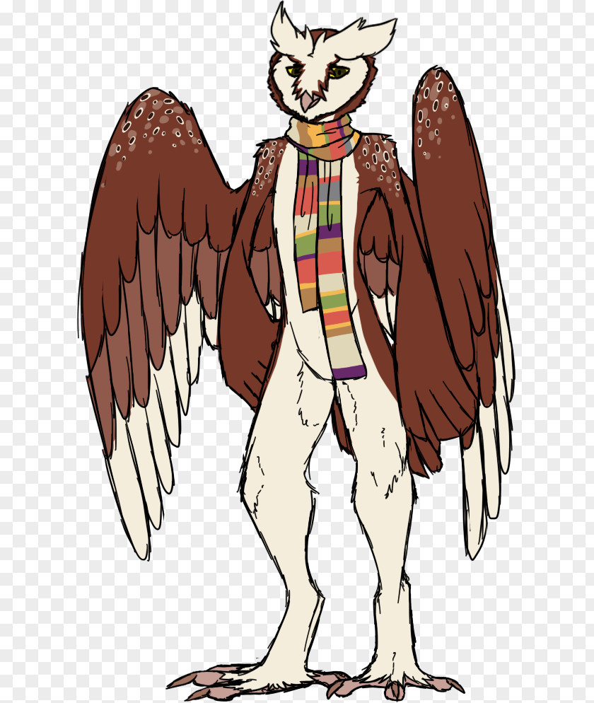 Chalk Box Owl Clip Art Illustration Legendary Creature Costume Design PNG