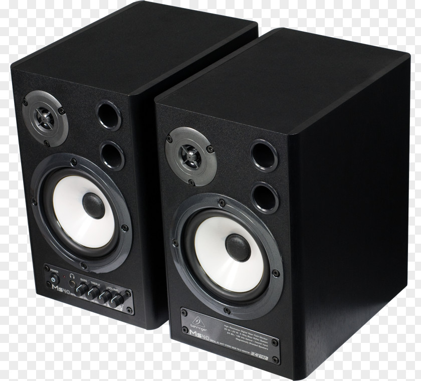 Digital Audio Production Studio Monitor BEHRINGER MS20 / MS40 Recording Loudspeaker MS16 PNG