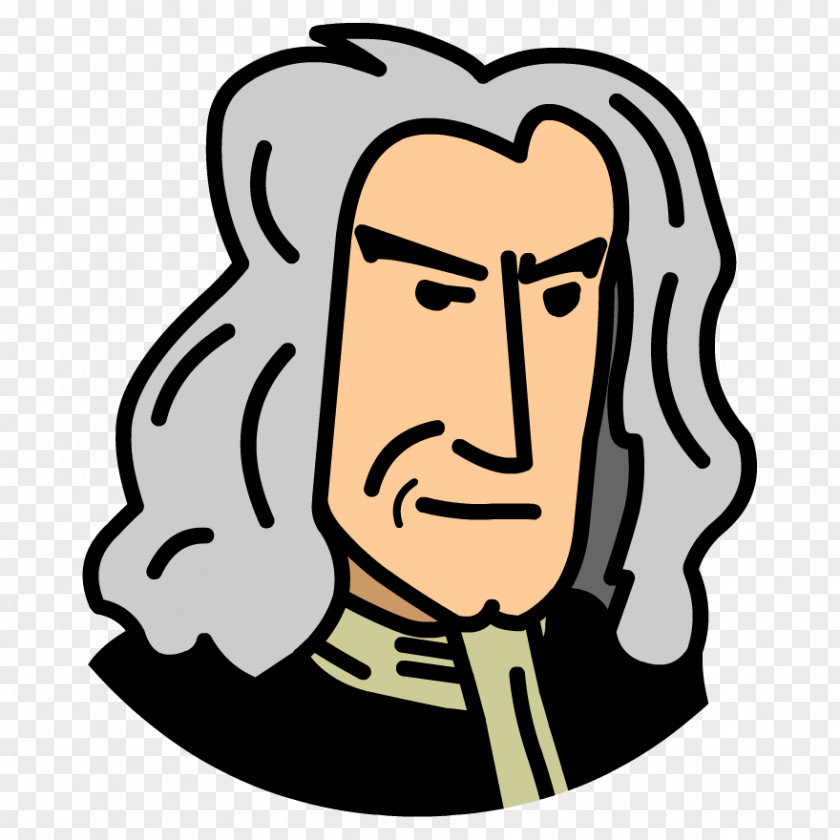 Isaac Newton Cliparts Newton's Laws Of Motion Clip Art PNG