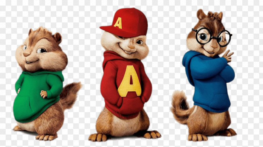 Squirrels Alvin And The Chipmunks In Film Seville Theodore Simon PNG
