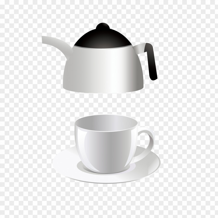 Stainless Steel Kettle Vector Jug PNG