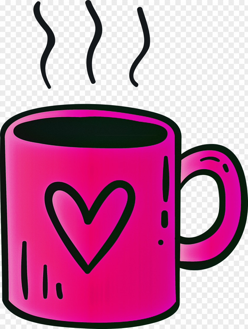 Valentines Day Mug Coffee Cup PNG