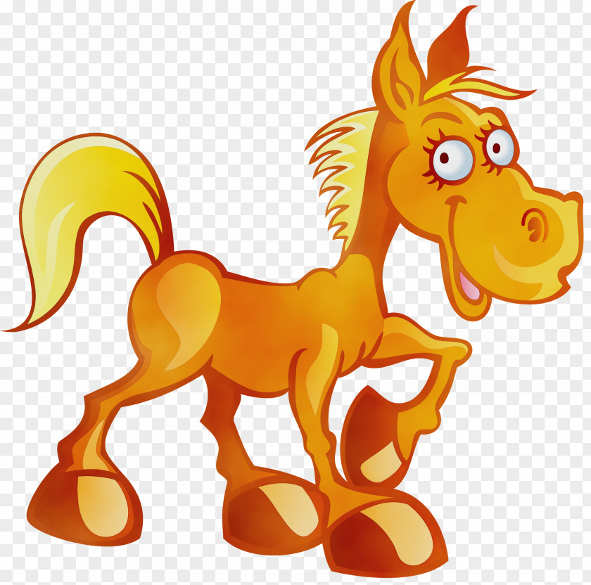 Livestock Colt Horse Cartoon PNG