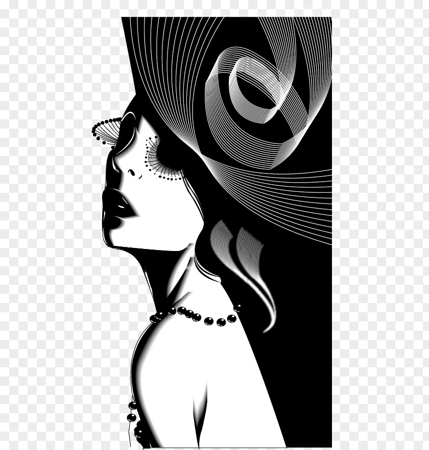 Silhouettes Urban Women Drawing Graphic Design Painting Illustration PNG
