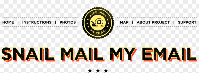 Snail Mail Logo Brand Fashion PNG