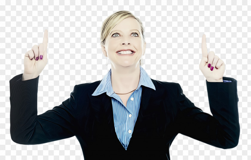 Businessperson Magic Finger Gesture Hand Thumb Sign Language PNG