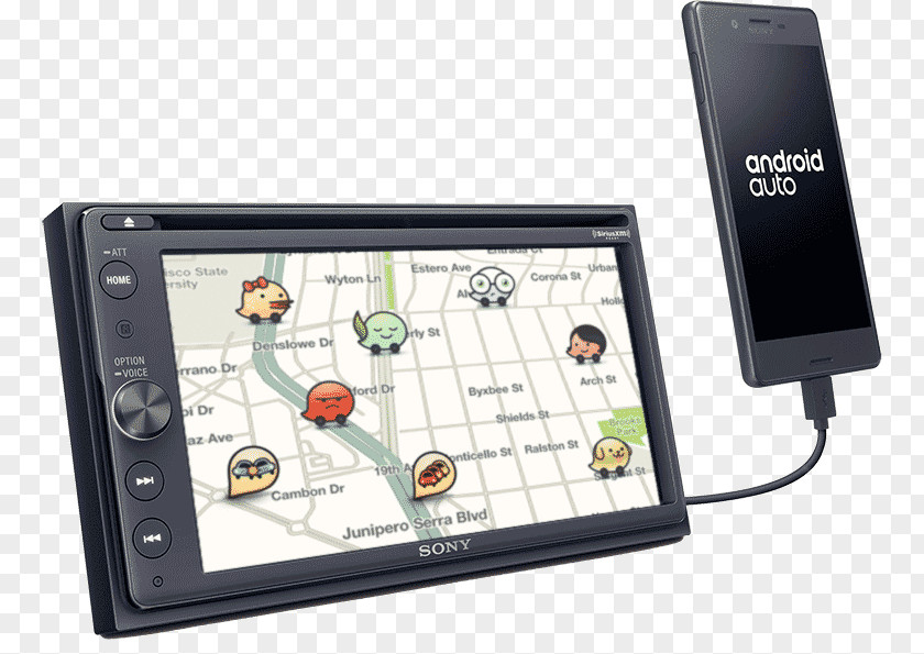 Car Vehicle Audio Sony XAV AX200 Radio Receiver PNG