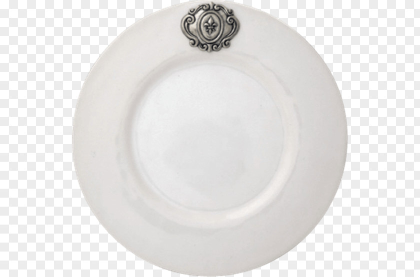 Salad Plate Product Design Vagabond House Medici White Tableware PNG