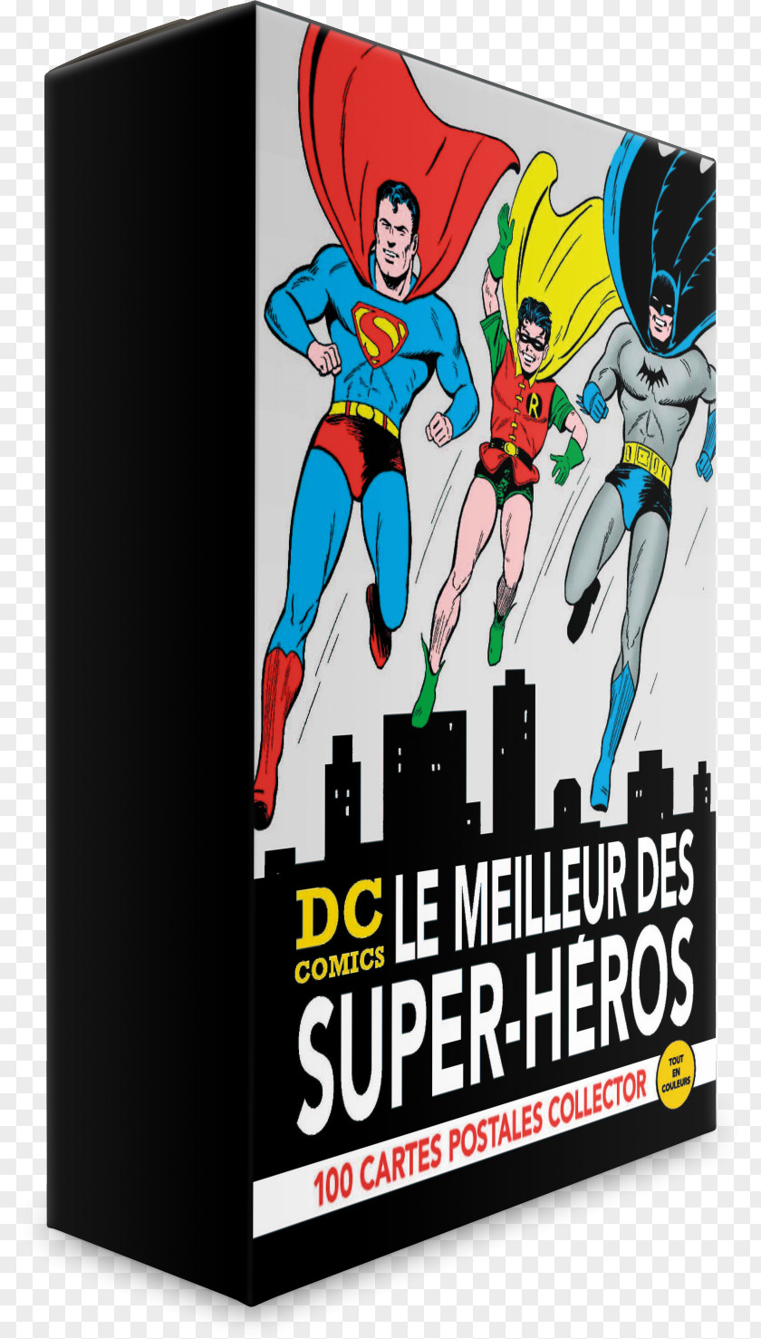 Book Cover Mockup Superhero Poster DC Comics Post Cards PNG