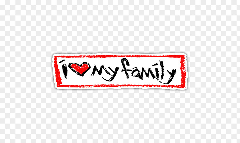 Love My Family Sticker Happiness Mother PNG