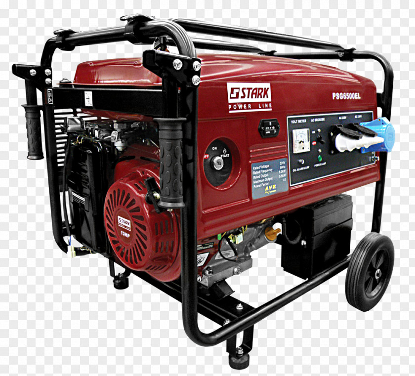 Car Electric Generator Gasoline Electricity Engine-generator PNG