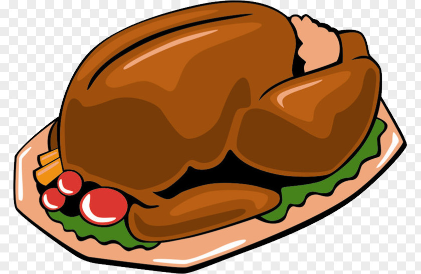 Fast Food Steak Turkey Thanksgiving Cartoon PNG