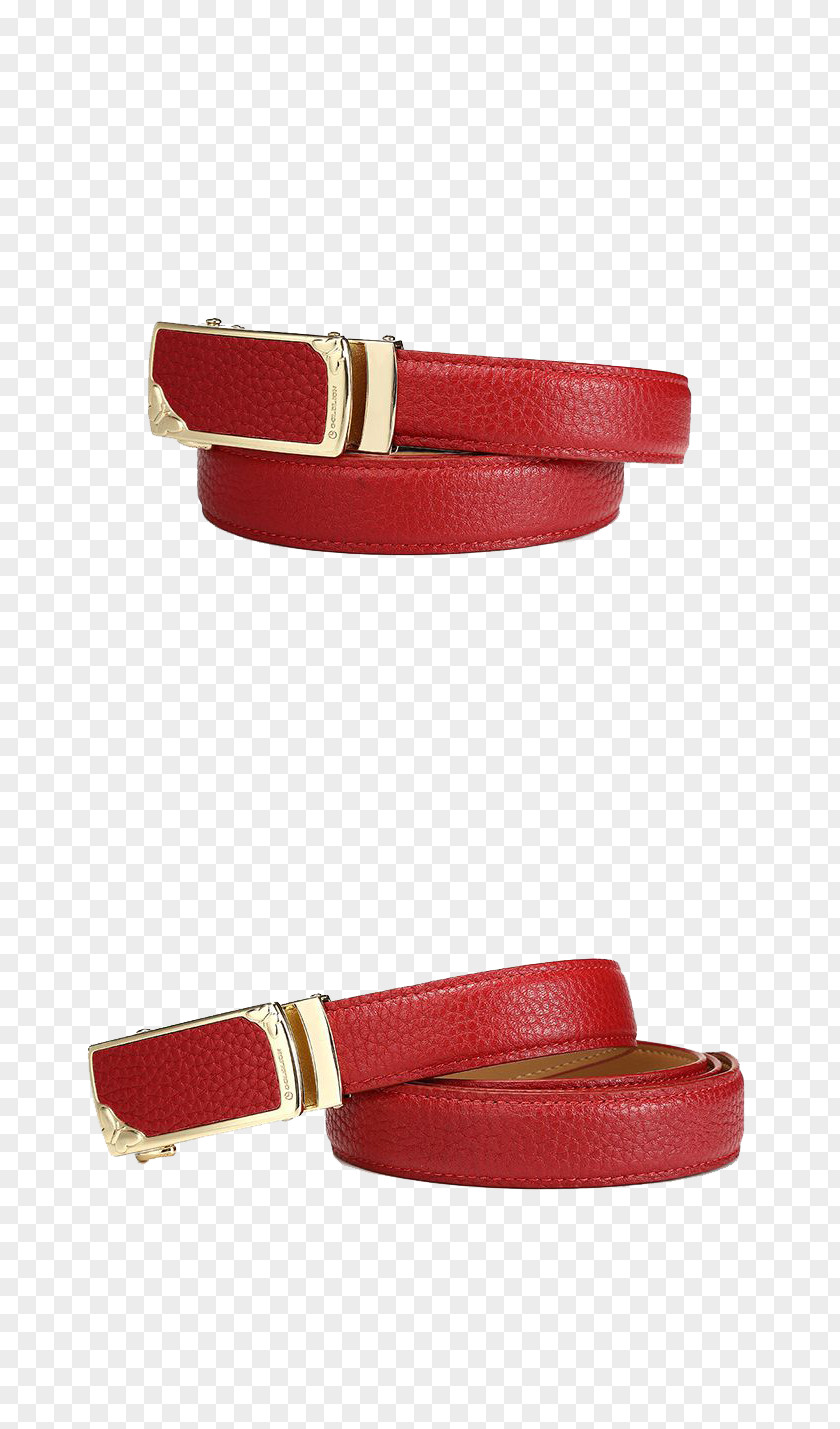 Red Belt Buckle Gucci PNG