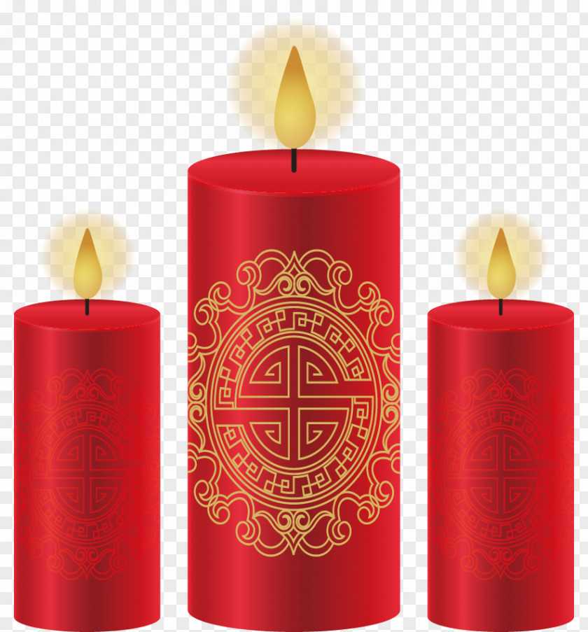 Festive Candle Download PNG