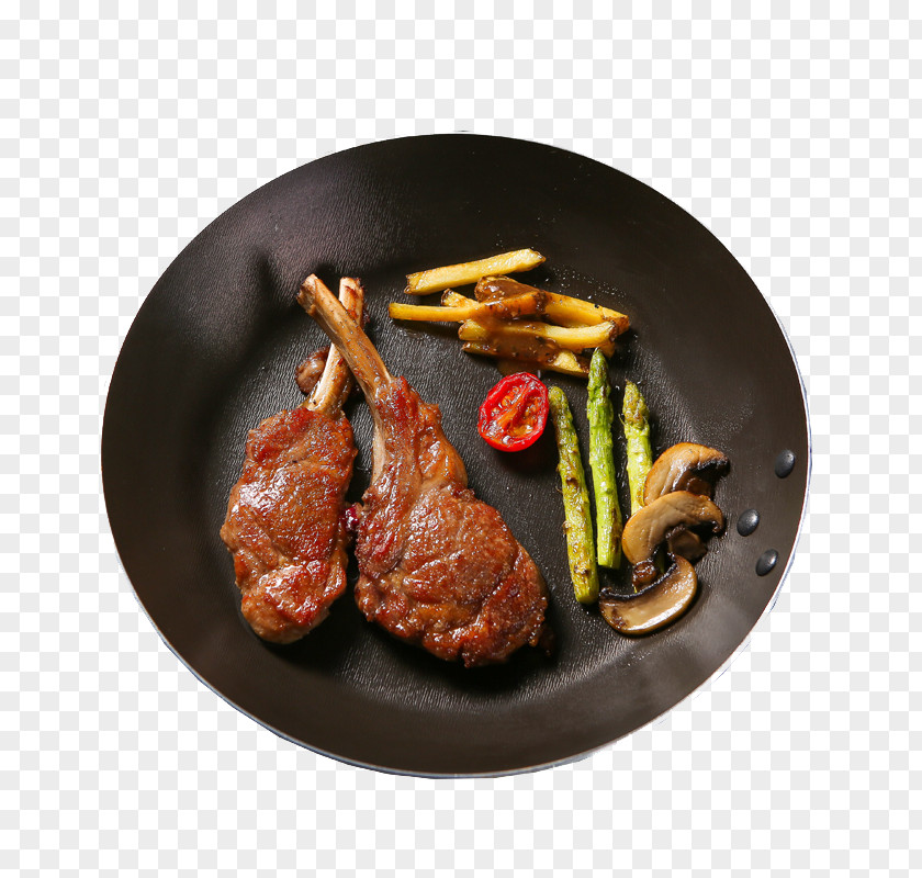 French Red Wine Lamb Chops Sheep Agneau PNG