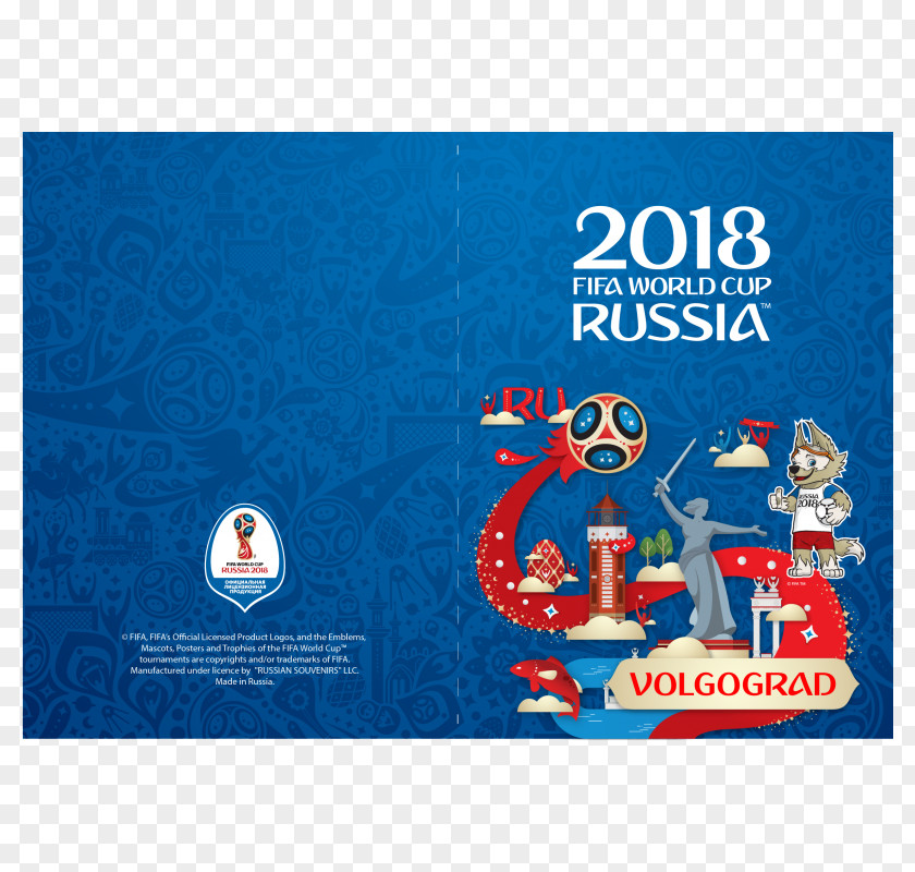 Russia 2018 World Cup Peru National Football Team Zabivaka Paperback PNG