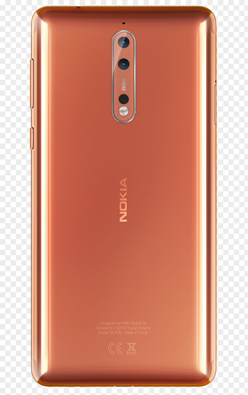 Smartphone Nokia 諾基亞 Polished Copper Telephone PNG
