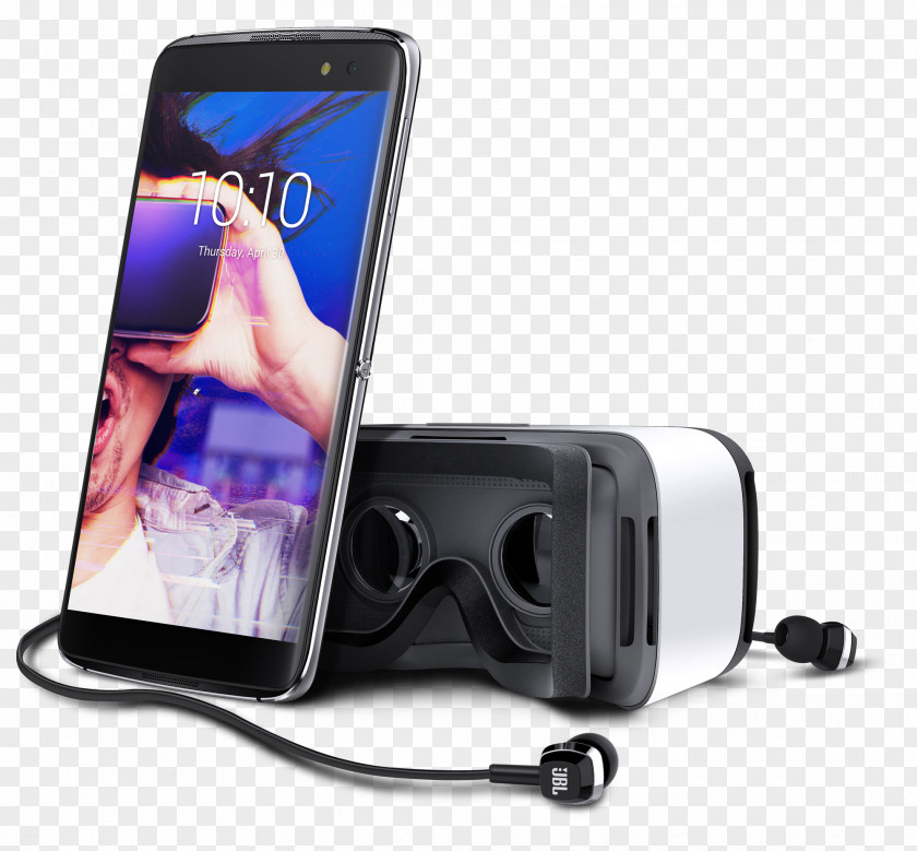 Smartphone Virtual Reality Headset Alcatel Mobile BlackBerry DTEK50 IDOL 4S PNG