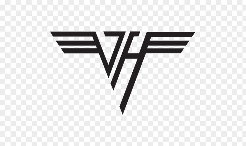 Van Halen 1978 World Tour II Logo Decal PNG