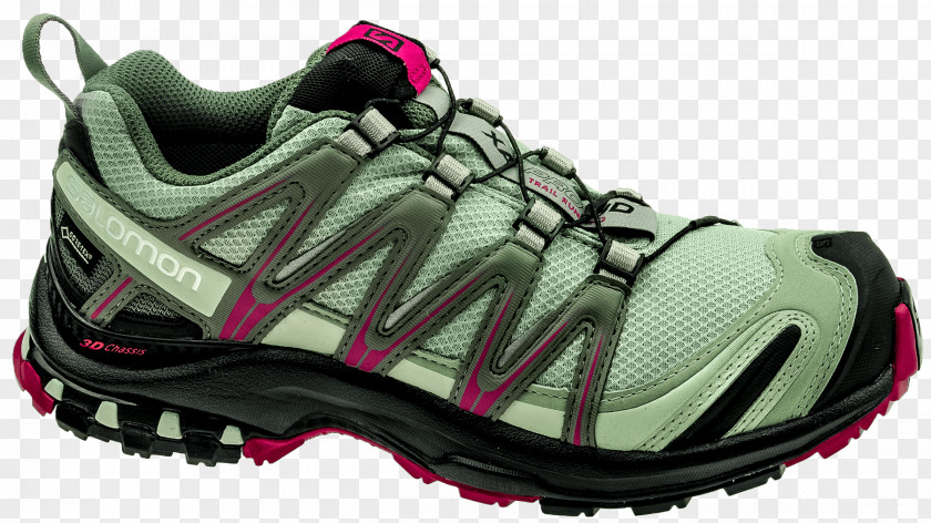 Woman Sport Shoe Hiking Boot Sneakers Sangria Salomon Group PNG