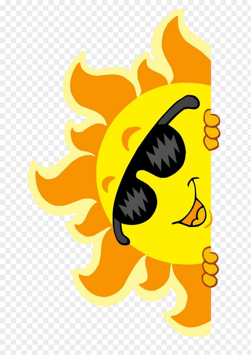 Cartoon Sun Sunglasses Stock Photography Royalty-free Clip Art PNG