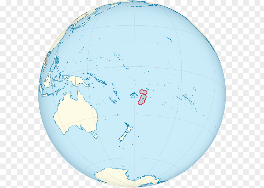 Globe Wallis American Samoa Tonga Marshall Islands PNG